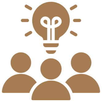 A group of people standing next to each other.